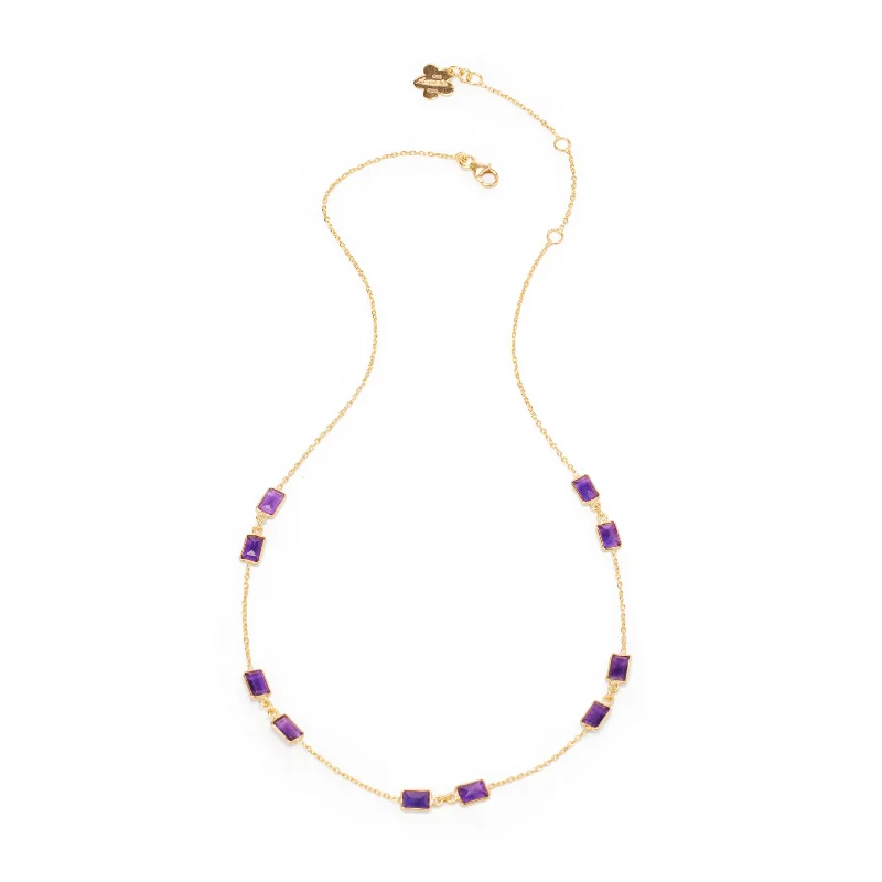 Elegant gold chain necklaces-Calli Necklace