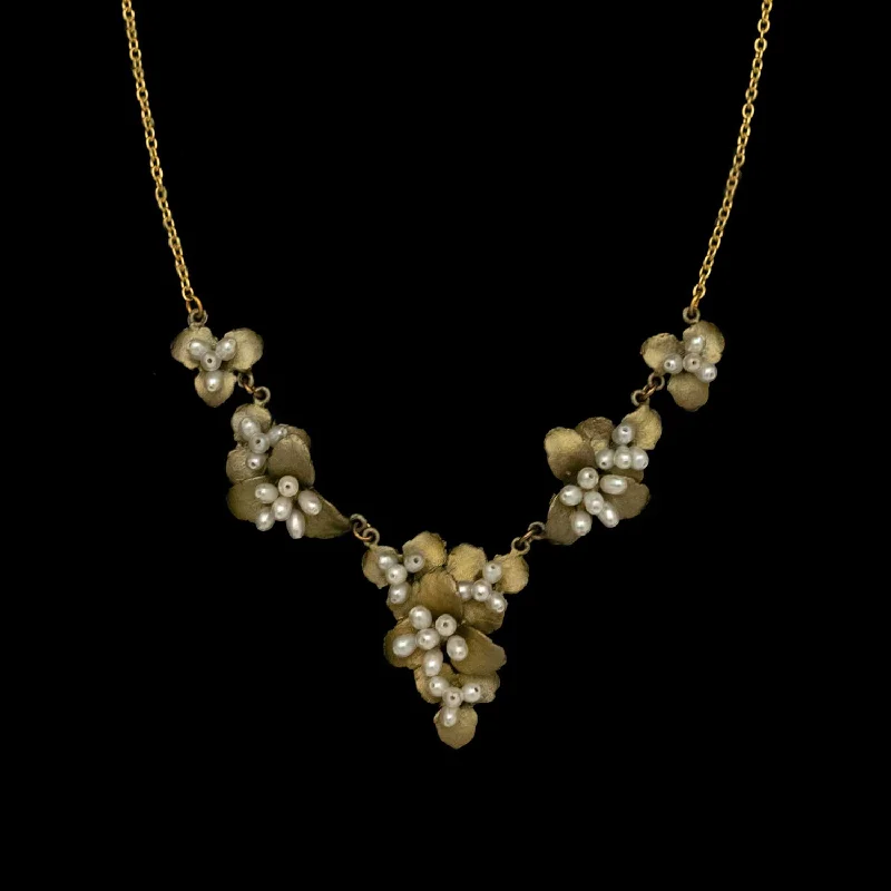 Vintage-inspired necklaces for women-Pachysandra Necklace - Drop