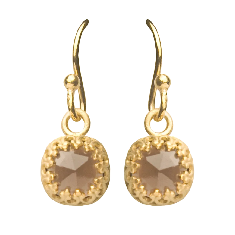 Affordable gold earrings for women-Rococo Earrings