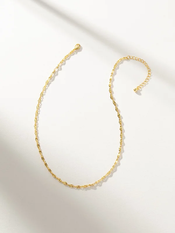 Elegant necklaces with solitaire diamonds-Eclectic Chain Necklace