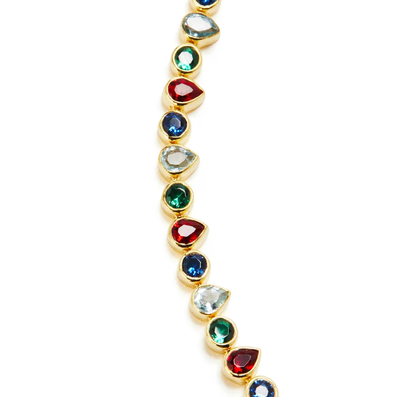 Luxury necklaces with topaz stones-Lavina Choker Necklace