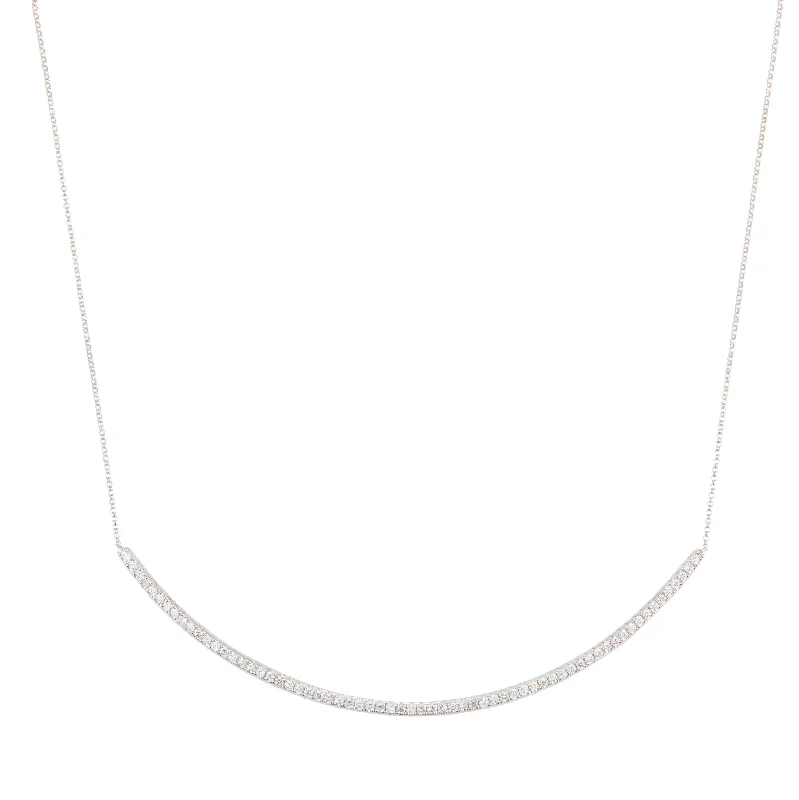 Designer necklaces for women-Luna Crescent Necklace