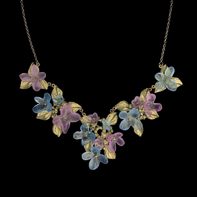 Custom-made necklaces for special occasions-Spring Cape Necklace - Statement