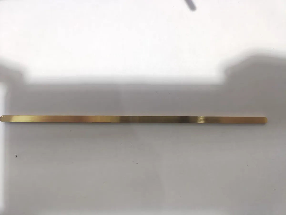 4mm Straight Bar-Gold