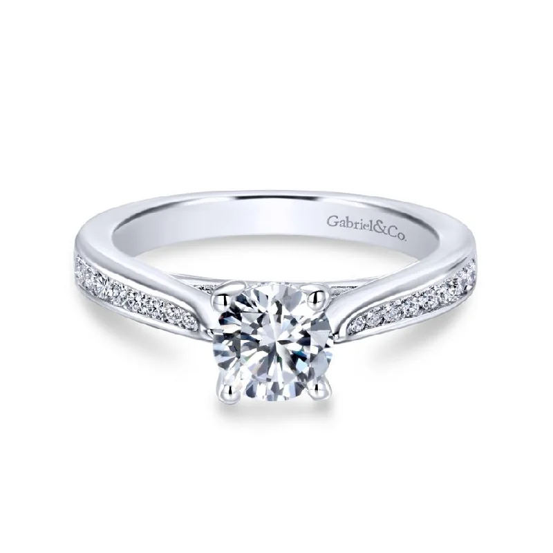 Beautiful engagement rings with vintage settings-Hannah Engagement Ring Setting