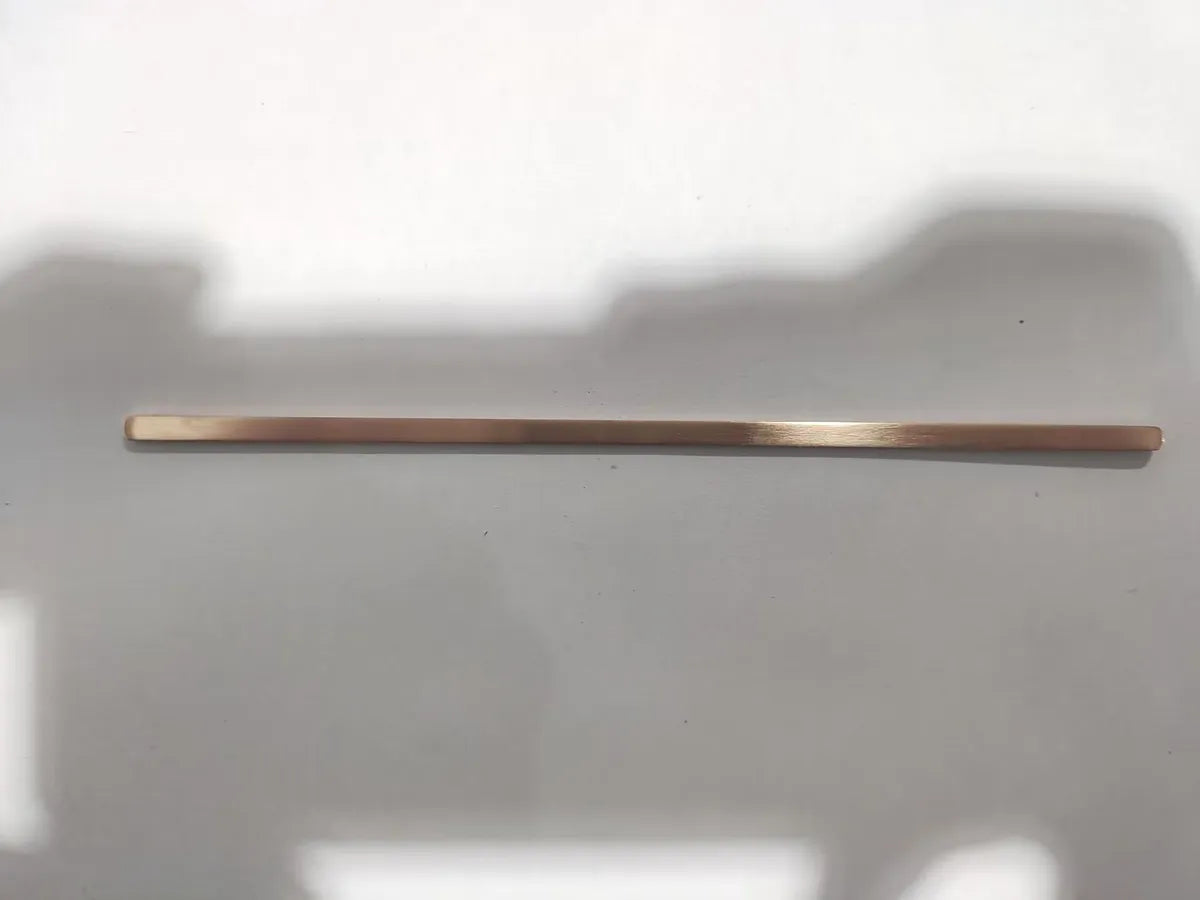 4mm Straight Bar-Rose Gold