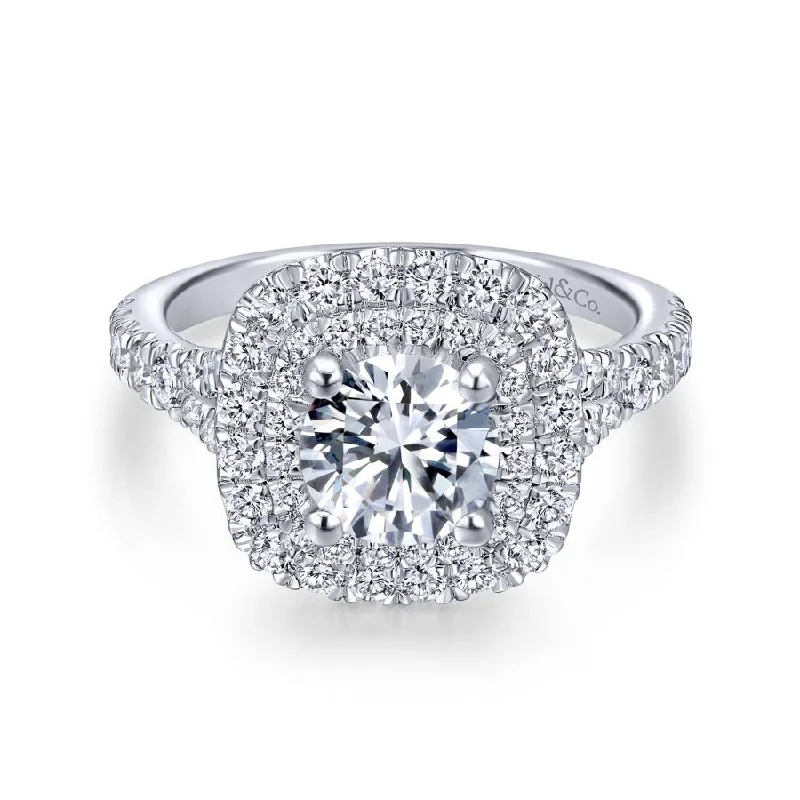 Affordable engagement rings with white gold bands-Sequoia Engagement Ring Setting