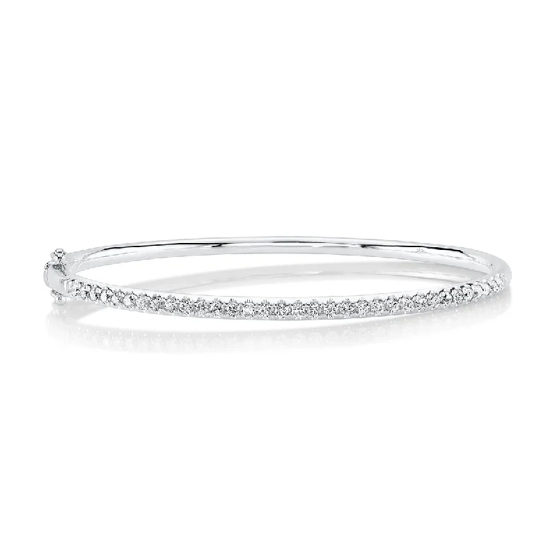 Custom-designed bracelets for women-Shy Creation Diamond Bangle