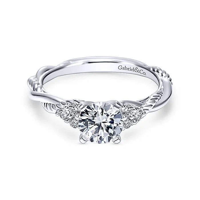 Beautiful vintage engagement rings-Catalina Engagement Ring Setting