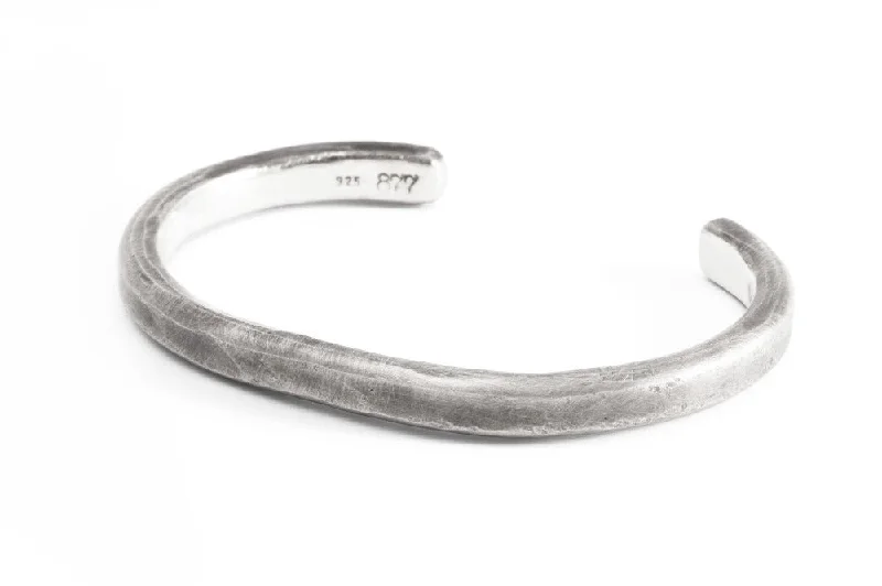 Luxury bracelets with diamonds-#049 - Men's Bangle Heavy