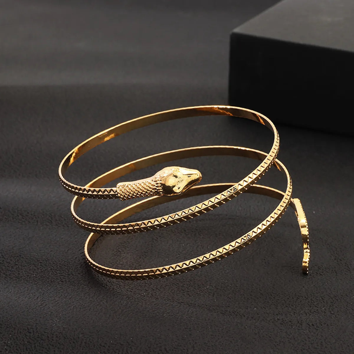 Snake-Shaped Bracelet